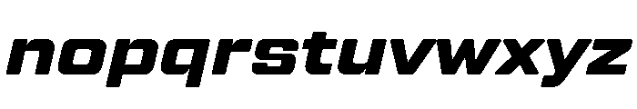 TT Lakes Neue Trl Ext Blc It Font LOWERCASE