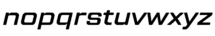 TT Lakes Neue Trl Ext Db It Font LOWERCASE