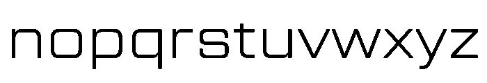 TT Lakes Neue Trl Ext Lt Font LOWERCASE