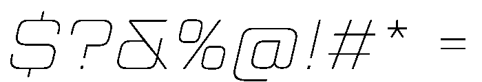 TT Lakes Neue Trl Ext Th It Font OTHER CHARS