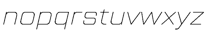 TT Lakes Neue Trl Ext Th It Font LOWERCASE