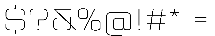 TT Lakes Neue Trl Ext Th Font OTHER CHARS