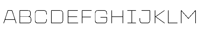 TT Lakes Neue Trl Ext Th Font UPPERCASE