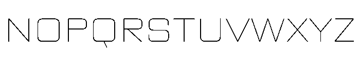 TT Lakes Neue Trl Ext Th Font UPPERCASE