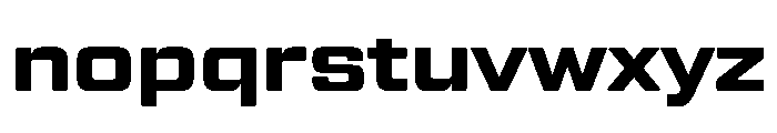 TT Lakes Neue Trl Ext XBd Font LOWERCASE