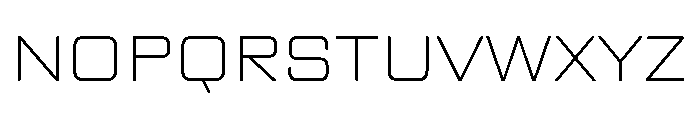 TT Lakes Neue Trl Ext XLt Font UPPERCASE