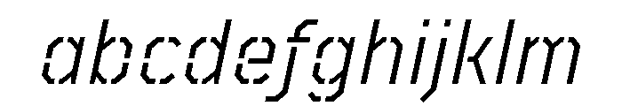 TT Mussels Stencil Trl It FONT