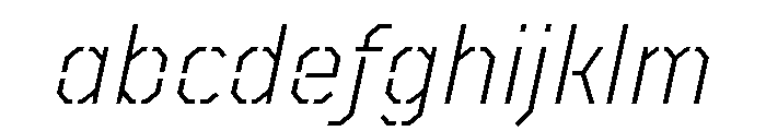 TT Mussels Stencil Trl Lt It FONT