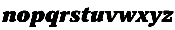 TT Norms Pro Serif Trl ExtraBlc It Font LOWERCASE