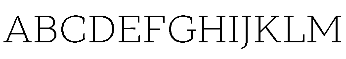 TT Norms Pro Serif Trl Lt Font UPPERCASE