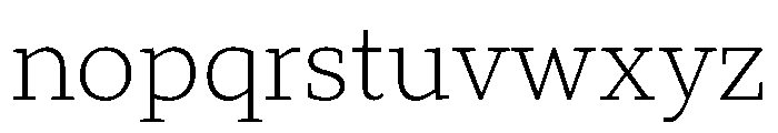 TT Norms Pro Serif Trl Lt Font LOWERCASE