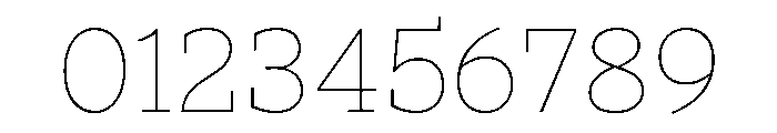 TT Norms Pro Serif Trl Th Font OTHER CHARS