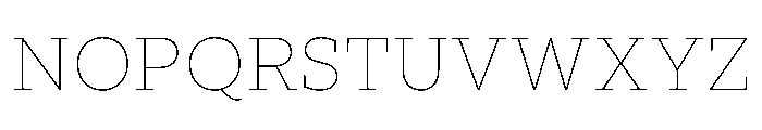 TT Norms Pro Serif Trl Th Font UPPERCASE