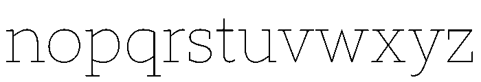 TT Norms Pro Serif Trl Th Font LOWERCASE