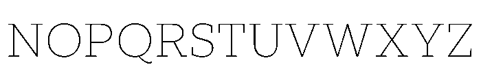 TT Norms Pro Serif Trl XLt Font UPPERCASE