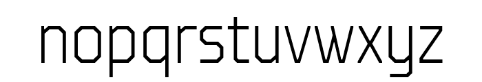 TT Octosquares Trl Cnd Th Font LOWERCASE