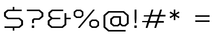TT Octosquares Trl Exp XLt Font OTHER CHARS
