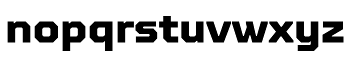 TT Octosquares Trl XBd Font LOWERCASE