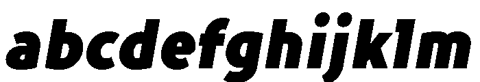TT Prosto Sans Trl Cnd Black Italic FONT