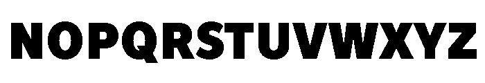 TT Prosto Sans Trl Cnd Black Font UPPERCASE