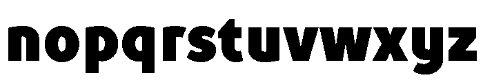 TT Prosto Sans Trl Cnd Black Font LOWERCASE