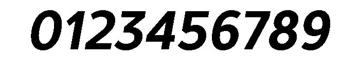 TT Prosto Sans Trl Cnd Bold Italic Font OTHER CHARS