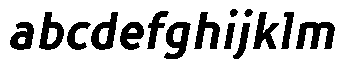 TT Prosto Sans Trl Cnd Bold Italic FONT