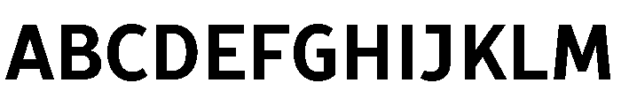 TT Prosto Sans Trl Cnd Bold Font UPPERCASE