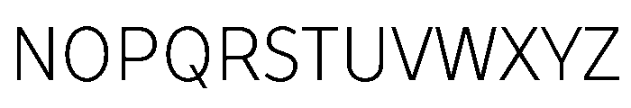 TT Prosto Sans Trl Cnd Light Font UPPERCASE