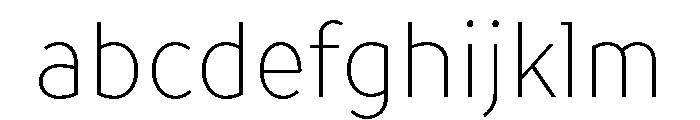 TT Prosto Sans Trl Cnd Thin FONT