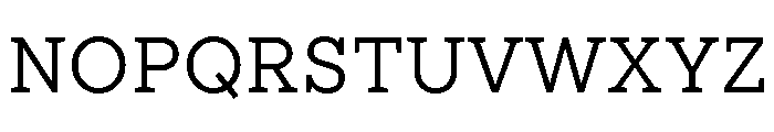TT Rationalist Trl Regular Font UPPERCASE
