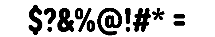 TT Rounds Neue Trl Cmd Bd Font OTHER CHARS