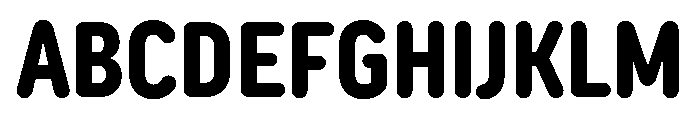 TT Rounds Neue Trl Cmd Bd Font UPPERCASE