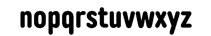 TT Rounds Neue Trl Cmd Bd Font LOWERCASE