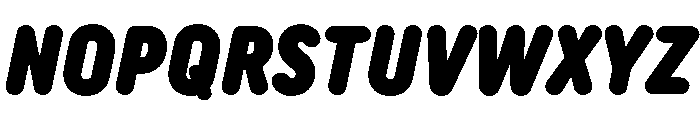 TT Rounds Neue Trl Cmd Blc It Font UPPERCASE