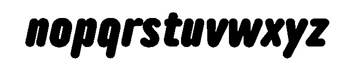 TT Rounds Neue Trl Cmd Blc It Font LOWERCASE