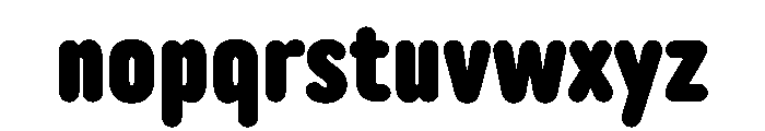 TT Rounds Neue Trl Cmd Blc Font LOWERCASE