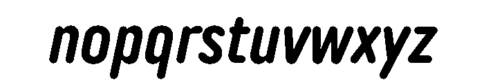 TT Rounds Neue Trl Cmd Db It Font LOWERCASE