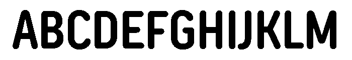 TT Rounds Neue Trl Cmd Db Font UPPERCASE