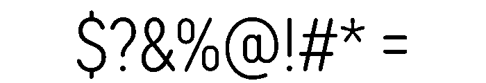TT Rounds Neue Trl Cmd Lt Font OTHER CHARS