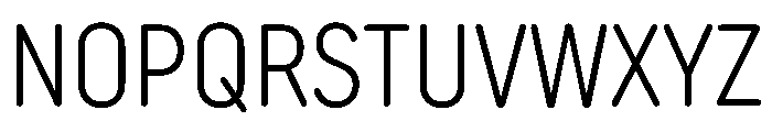 TT Rounds Neue Trl Cmd Lt Font UPPERCASE