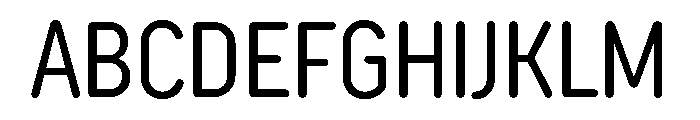 TT Rounds Neue Trl Cmd Rg Font UPPERCASE