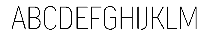 TT Rounds Neue Trl Cmd Th Font UPPERCASE