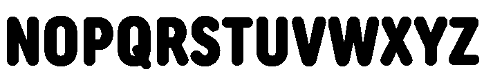 TT Rounds Neue Trl Cmd XBd Font UPPERCASE