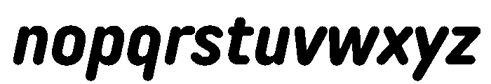 TT Rounds Neue Trl Cnd Bd It Font LOWERCASE