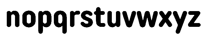 TT Rounds Neue Trl Cnd Bd Font LOWERCASE