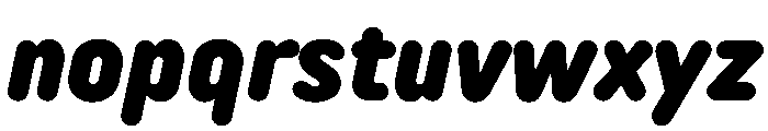 TT Rounds Neue Trl Cnd Blc It Font LOWERCASE