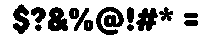 TT Rounds Neue Trl Cnd Blc Font OTHER CHARS