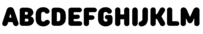 TT Rounds Neue Trl Cnd Blc Font UPPERCASE