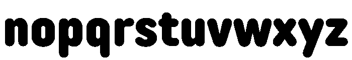 TT Rounds Neue Trl Cnd Blc Font LOWERCASE